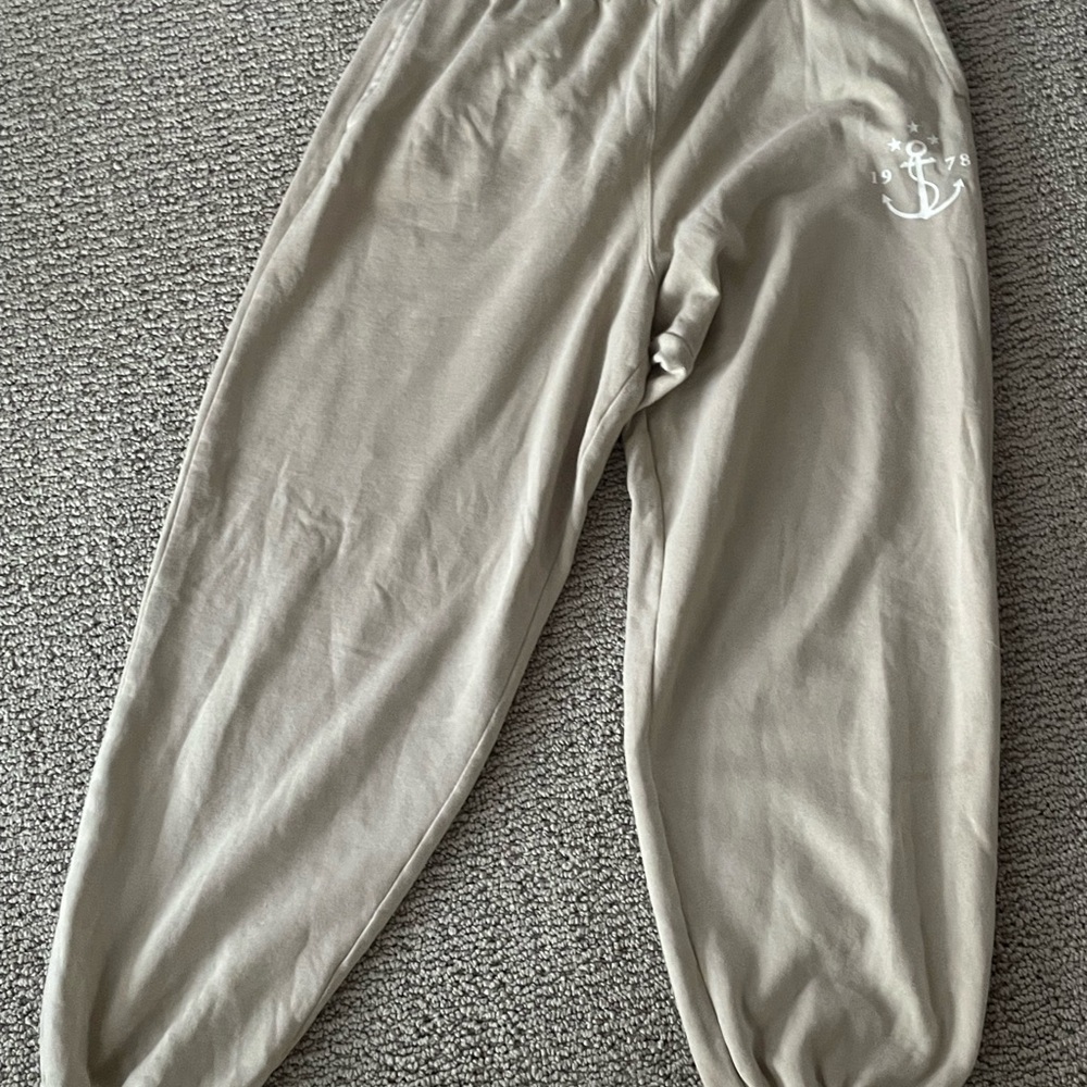 Men’s Beige Hollister Co. sweat pants